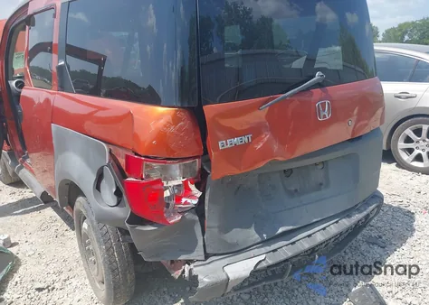 2005 Honda Element Lx из США, поврежденный, VIN 5J6YH18385L009058